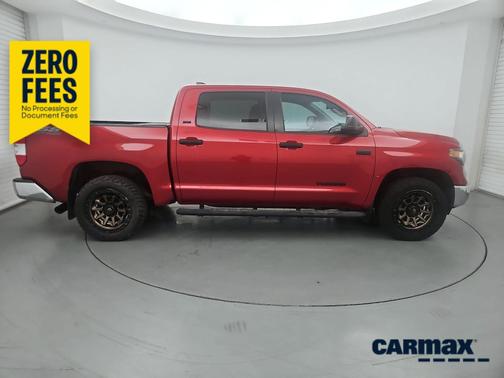 Red 2021 Toyota Tundra SR5