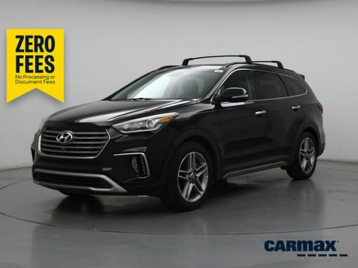 Black 2017 Hyundai SANTA FE Limited Ultimate