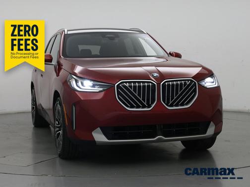 Red 2025 BMW X3 xDrive30