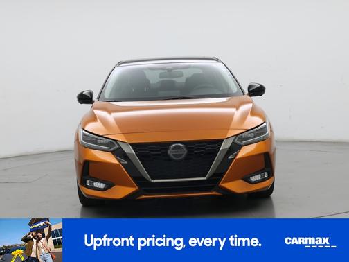 Orange 2021 Nissan Sentra SR