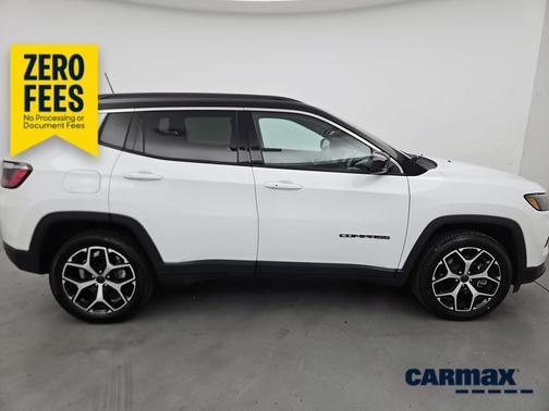 White 2025 Jeep Compass Limited