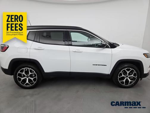 White 2025 Jeep Compass Limited