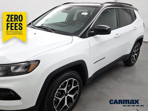 White 2025 Jeep Compass Limited