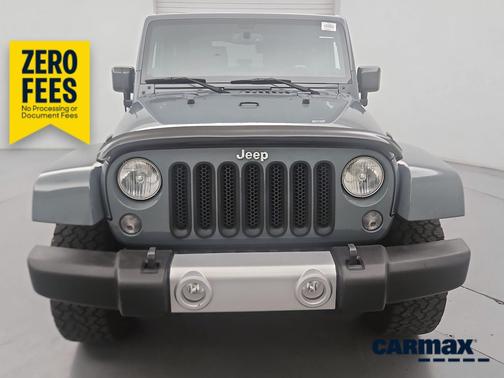 Gray 2014 Jeep Wrangler Sahara