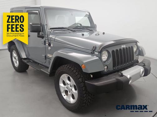 Gray 2014 Jeep Wrangler Sahara