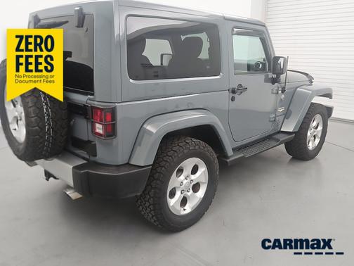 Gray 2014 Jeep Wrangler Sahara