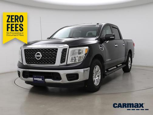 Black 2017 Nissan Titan SV