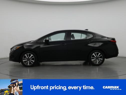 Black 2025 Nissan Versa SV