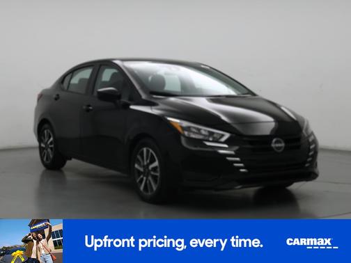 Black 2025 Nissan Versa SV