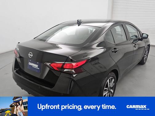Black 2025 Nissan Versa SV