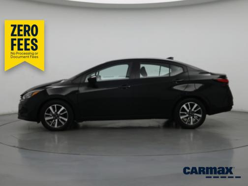 Black 2025 Nissan Versa SV