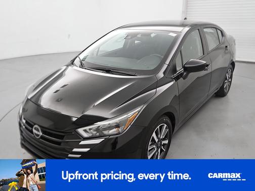 Black 2025 Nissan Versa SV