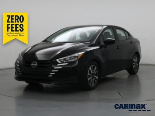 Black 2025 Nissan Versa SV