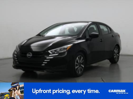 Black 2025 Nissan Versa SV