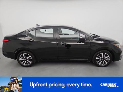 Black 2025 Nissan Versa SV