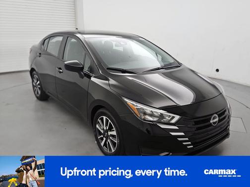 Black 2025 Nissan Versa SV