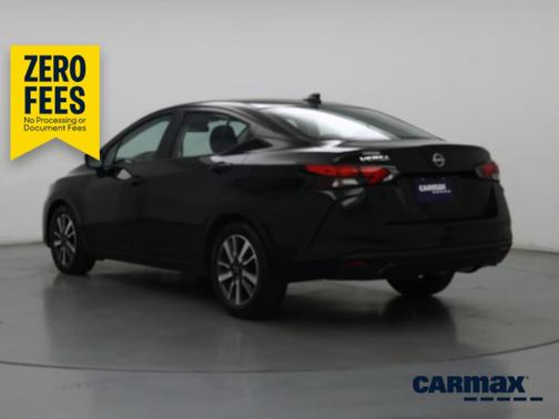 Black 2025 Nissan Versa SV