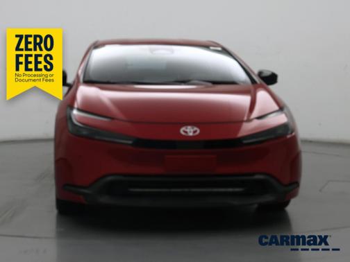Red 2025 Toyota Prius LE
