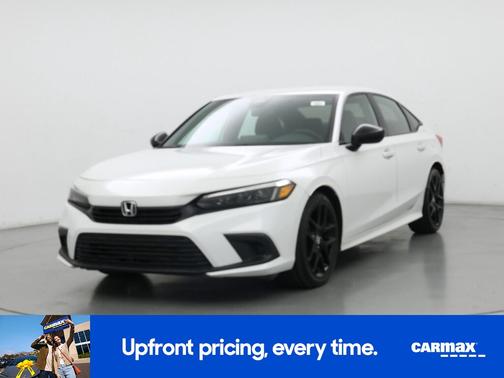 White 2022 Honda Civic Sport