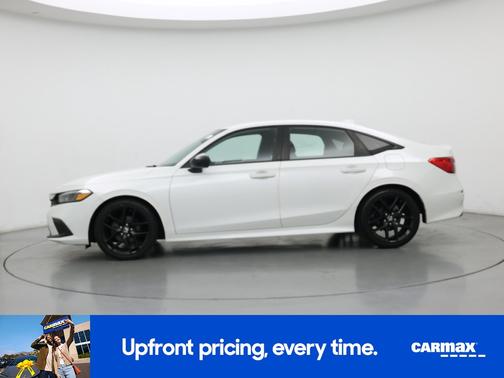 White 2022 Honda Civic Sport