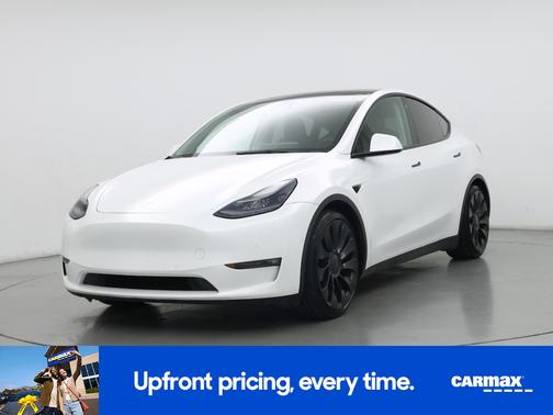 White 2022 Tesla Model Y Performance