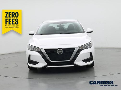 White 2021 Nissan Sentra SV