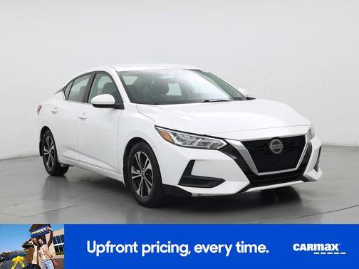 White 2021 Nissan Sentra SV