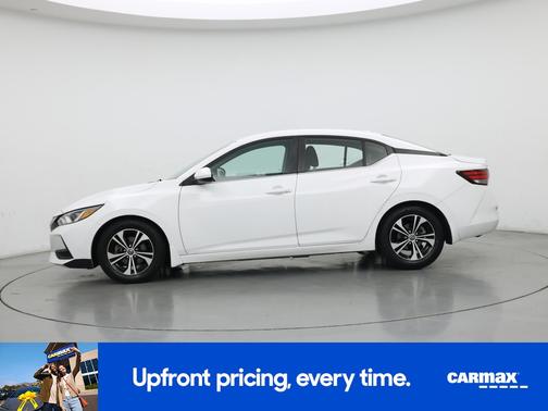 White 2021 Nissan Sentra SV