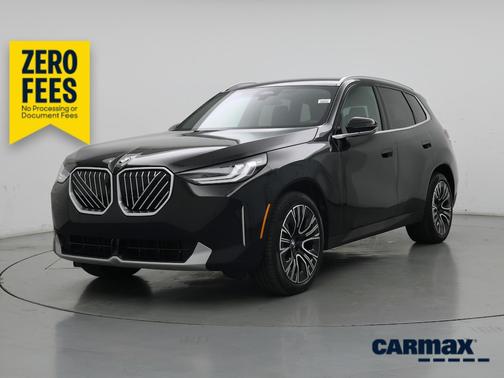 Black 2025 BMW X3 xDrive30