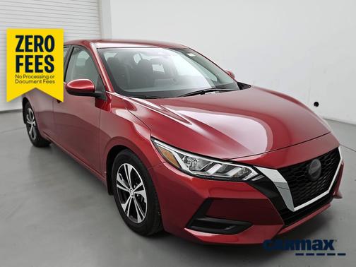 Red 2023 Nissan Sentra SV