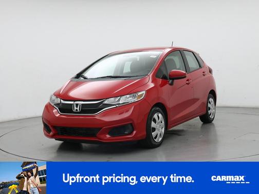 Red 2019 Honda Fit LX