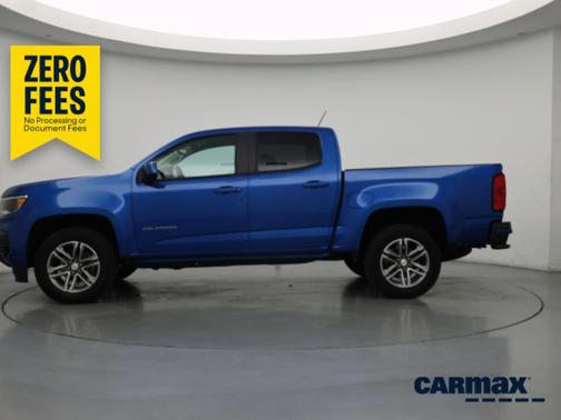 Blue 2022 Chevrolet Colorado Work Truck