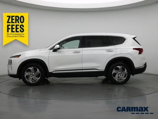White 2023 Hyundai SANTA FE SEL