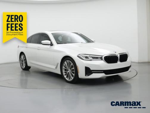 White 2023 BMW 530 I