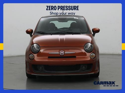 Orange 2015 FIAT 500 Sport