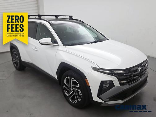 White 2025 Hyundai TUCSON Limited