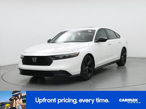 White 2023 Honda Accord Hybrid Sport-L