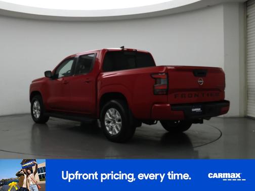 Red 2024 Nissan Frontier SV