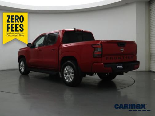 Red 2024 Nissan Frontier SV