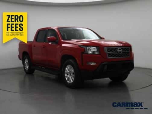 Red 2024 Nissan Frontier SV