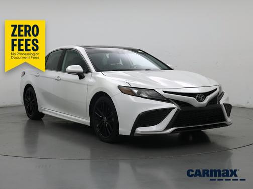 White 2022 Toyota Camry XSE