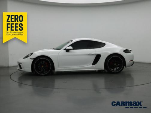 White 2017 Porsche 718 Cayman S