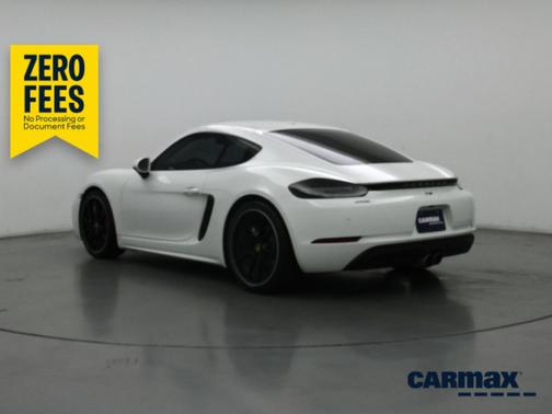 White 2017 Porsche 718 Cayman S