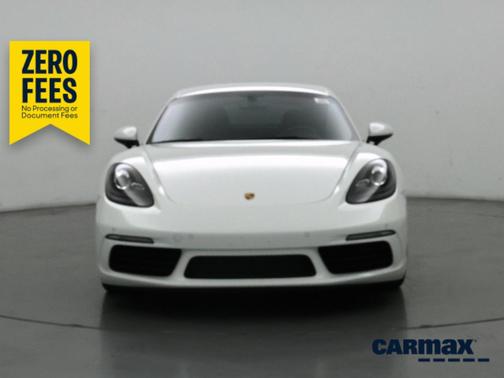 White 2017 Porsche 718 Cayman S