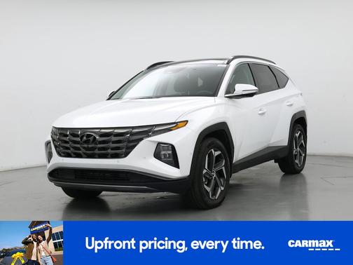 White 2024 Hyundai TUCSON Hybrid Limited
