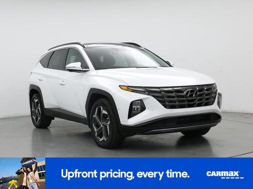 White 2024 Hyundai TUCSON Hybrid Limited