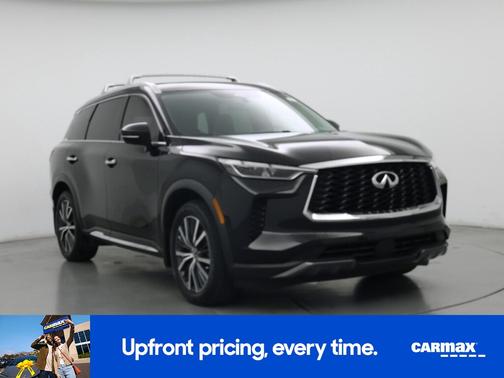 Black 2023 INFINITI QX60 Sensory