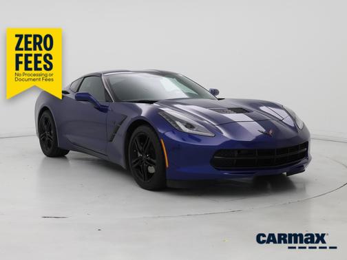 Blue 2016 Chevrolet Corvette Stingray