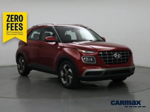 Red 2022 Hyundai VENUE Limited