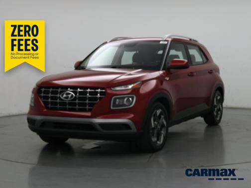 Red 2022 Hyundai VENUE Limited